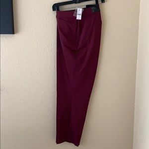 Burgundy Ankle Pants NWT from Lane Bryant